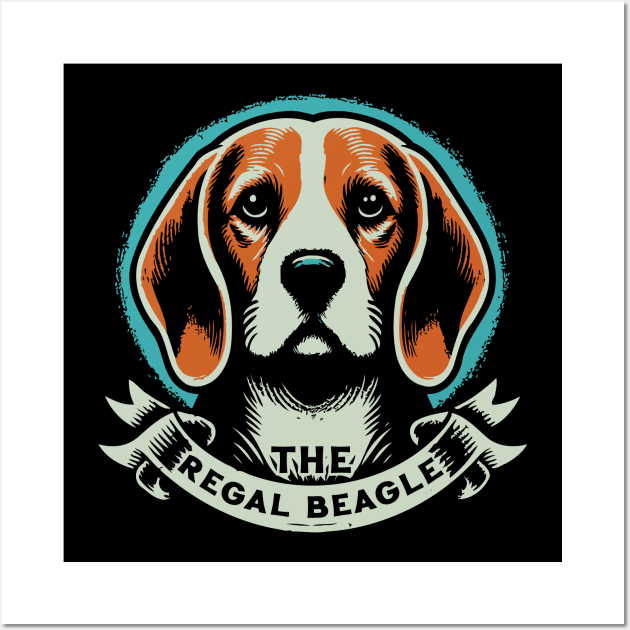 The Regal Beagle Menu 1977 Wall Art by Trendsdk